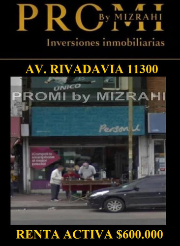 Av Rivadavia 11300 Local Con Renta - Liniers