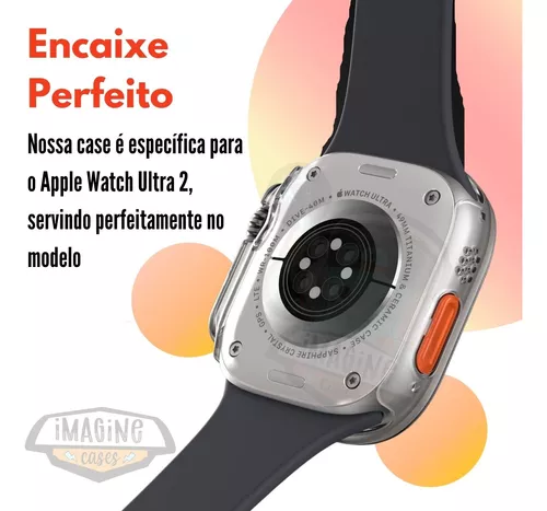 Película Protetora De Vidro Para Apple Watch 49mm Ultra Novo