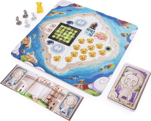 Santorini, Estrategia Juego De Mesa Familiar 2-4 Jugadores C