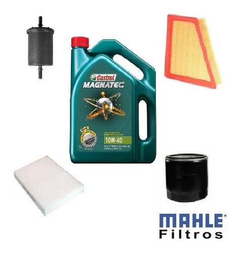 Kit De Filtros Y Aceite Castrol Volkswagen Gol 2009 - 2012