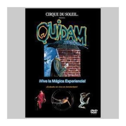 Dvd Cirque Du Soleil Quidam