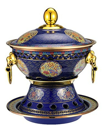 Olla Pequeña De Cobre Cloisonne Para Cocinar