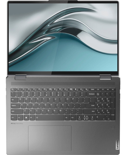 Imagen 4 de 8 de Lenovo Yoga 7 16IAP7 - Storm gray - 8 GB - 256 GB - 2560 px x 16000 px - Intel Iris Xe Graphics G7 80EUs - Intel - Core i5 - 1240P - Windows - 11 - Home (Incluye: Con pantalla táctil)