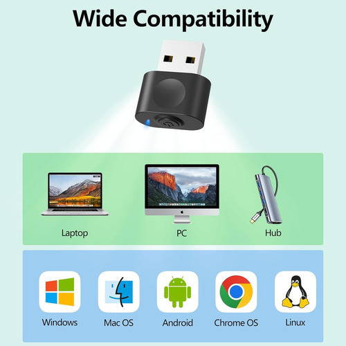 Hotlife Undetectable Mouse Jiggler, Usb Mouse Mover Devic...