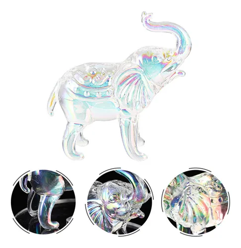 Decoración De Cristal Con Elefante De Cristal Para Halloween