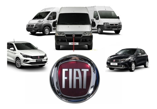 Escudo Logo Fiat Insignia Fiat Argo Cronos Doblo Ducato Tipo