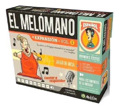Juego De Mesa Expansión El Melómano - Versión Español Vol 1