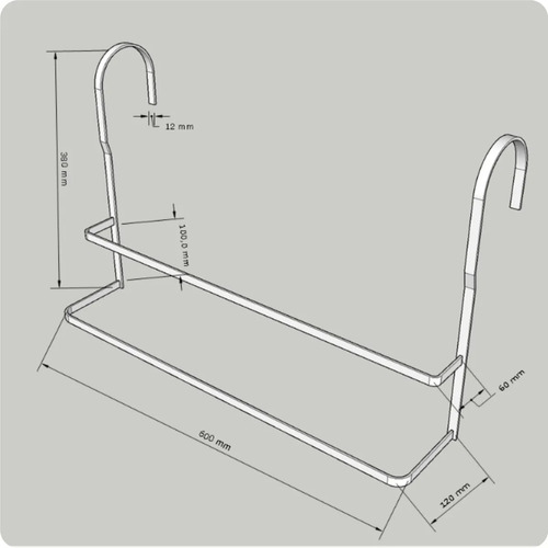 Porta Toalha Box Banheiro Lavabo Preto