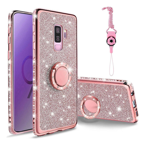 Funda Para Samsung Galaxy S9, Brillo De Lujo Lindo Foro2369