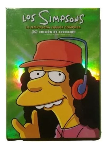 Los Simpsons Dvd Temporada 15 Original