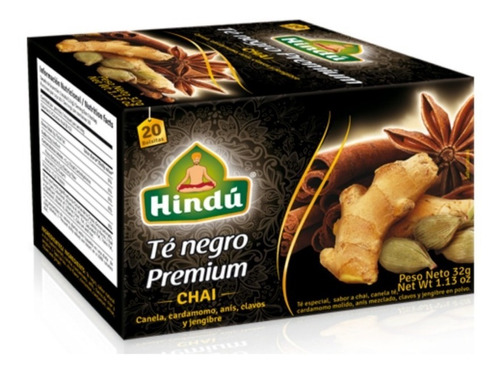 Té Negro Premium Hindu® Chai - Unidad A $575
