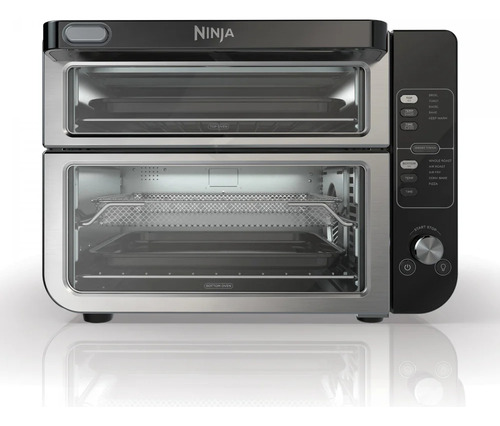 Freidora Horno Doble 12 En 1 Ninja Serie Dct400 Flexdoor Negro/plateado (Reacondicionado)