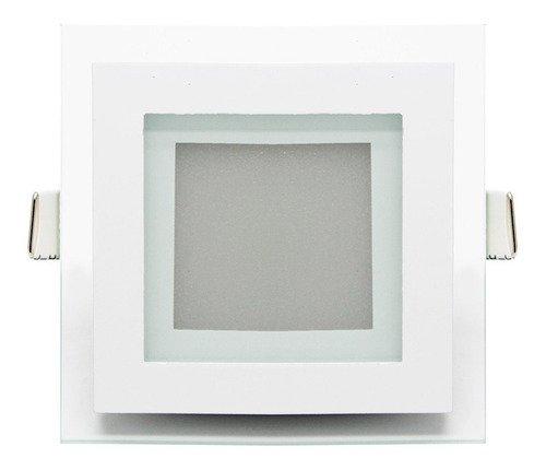 Panel Led Cristal Cuadrado 16w Frio Calido Neutro 3 Colores Color Blanco