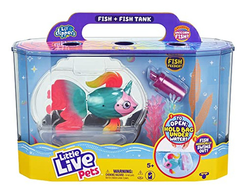 Little Live Pets Lil Dippers Fantasea | Juguete Interactivo