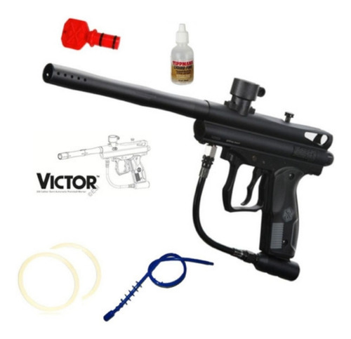 Marcadora Pistola Gotcha Paintball Spyder Victor Xtr C