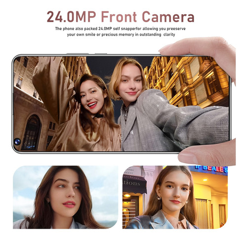 Imagen 8 de 10 de S21 Teléfono Inteligente De Pantalla Grande De 6.1 Pulgadas