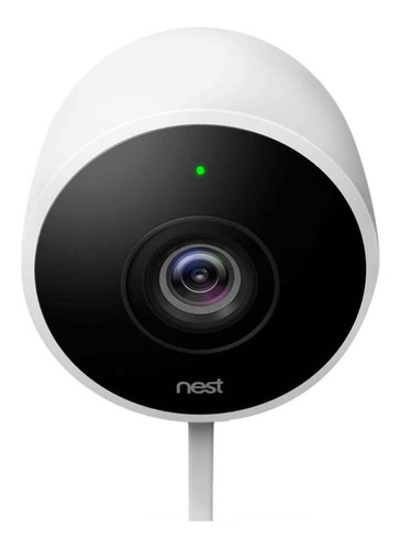Cámara de seguridad Google Outdoor Nest Cam con resolución de 3MP visión nocturna incluida blanca