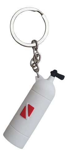 Llavero De Tanque De Buceo De 2x 12cm, Llavero Para