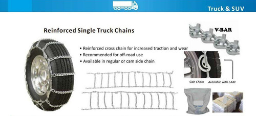 Cadenas Nieve Hielo P/ Camión - 295/80-22.5 Púas - 26.5 Kgs