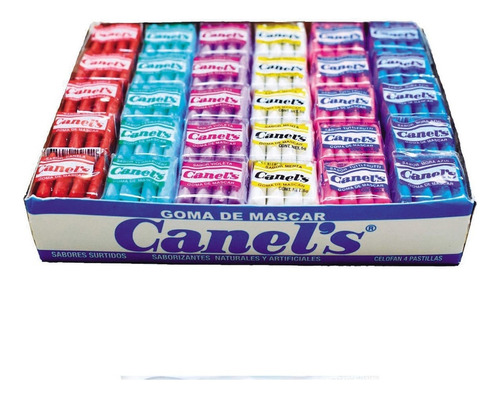 Chicles Canels Surtidos 60pz