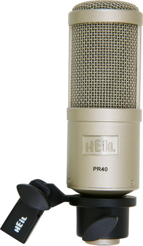 Micrófono Dinámico Heil Sound Pr40 (estuche De Transporte