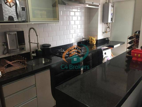 Imagem 4 de 23 de Apartamento Com 2 Dormitórios À Venda, 58 M² Por R$ 385.000,00 - Bosque Maia - Guarulhos/sp - Ap2262