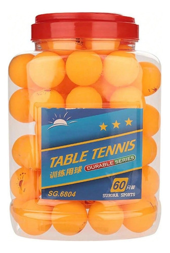 60 Piezas De Pelota De Tenis De Mesa De 3 Estrellas