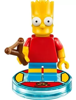 Los Simpson Lego Dimensions Bart Level Pack Completo Sin Ca
