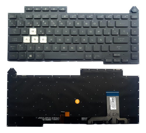 Teclado Original Para Laptop Asus Rog Strix G15 G513 Rgb