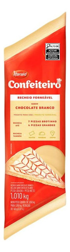Recheio Forneável Para Pizza Harald Chocolate Branco 1 Kg