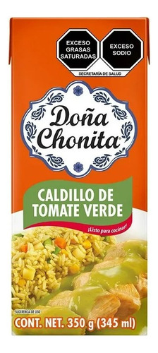8 Pzas Caldillo De Tomate Verde La Costeña Doña Chonita 350