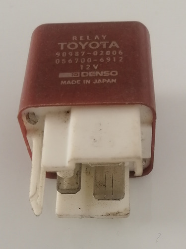 Rele Toyota 90987-02006 12v Denso Original Usado (Usado)