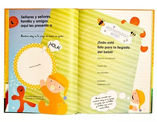 MUNDICROM Libro Album Del Bebe Para Niña - Mundicrom