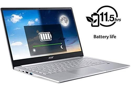 Laptop Acer Swift 3 14'' 8gb Lpddr4 512gb Nvme Ssd -gris