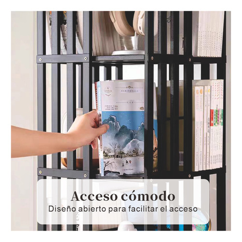 Mueble Organizador Multiuso - Estantería Librero De 6 Nivele