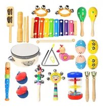 Comprar Set De Instrumentos Musicales De Percusión 22 Unidades