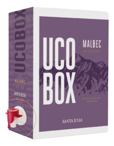Bag In Box X 3 Litros Uco Box Malbec