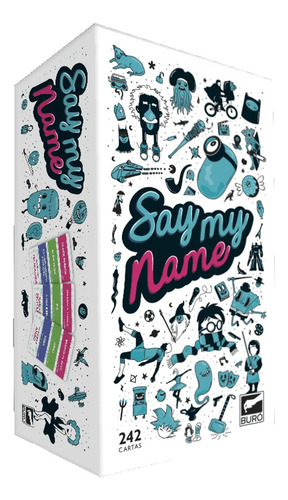 Jogo De Cartas Say My Name Adivinhação 
