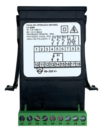 Contador De Pulsos 4dígitos 90-240v Inv-ca2-01-h - Inova (i)