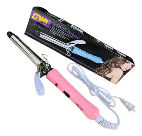 Tenaza Rizadora Onduladora De Cabello Gw-7640