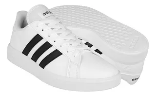 Tenis Dama adidas Grand Court Gw9261 Simipiel Blanco