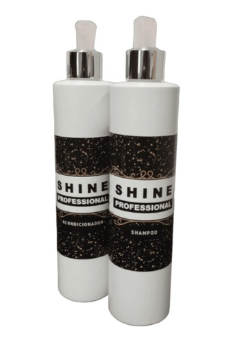 Shampoo + Acondicionador Matizador Violeta 300ml - Shine Pro
