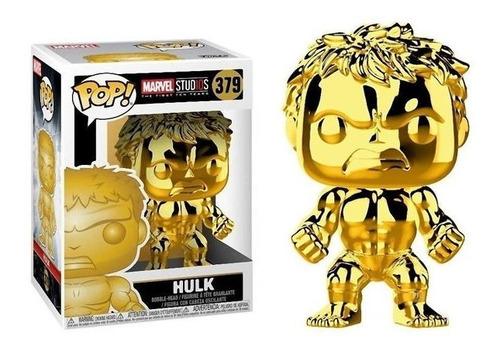 Funko Pop Gold Hulk N° 379 Marvel En Caja Nuevo