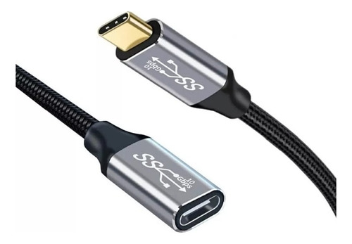 Cable Extensión Usb C 3.1 Gen2 3m 10gbps Pd100w Qc 4.0 4k