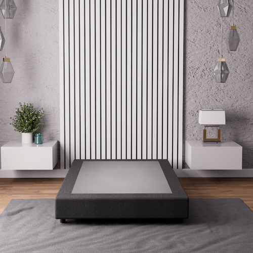 Somier Clásico Negro Doble 140 X 190 Cm Dormiluna