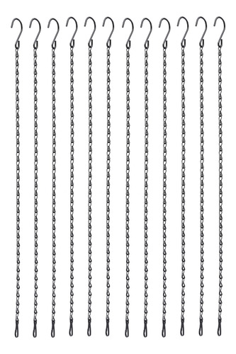12 Cadenas Colgantes Para Plantas Con Ganchos Dobles De 58,5