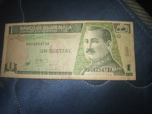 Billete De 1 Quetzal 1998