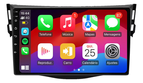 Multimidia Rav4 06/13 9p Adak G2 Android Carplay 2gb 64gb