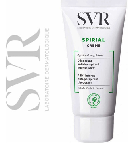 Svr Spirial Crema Desodorante Anti-transpirante Intenso 48h Fragancia Neutro