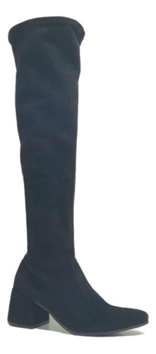 Bucaneras Mujer Taco 6cm Elastizadas Super Comodas Livianas